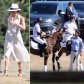 Меган Маркл и принц Гарри на матче по конному поло в день рождения принцессы Дианы