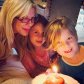 Тори Спеллинг отпраздновала 41й день рождения с детьми