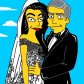 Джордж Клуни и Амаль Аламуддин стали героями “Симпсонов”