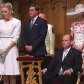 Князь Альбер II и княгиня Шарлен крестили близнецов