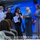 После перелома ноги: Екатерина Климова с бывшим мужем Гелой Месхи пришли на выпускной дочери