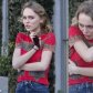 Лили-Роуз Депп сделала ярко-розовые туфли главным акцентом полностью черного образа