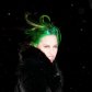 Леди Гага покрасила волосы в зелёный цвет