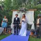 Надя Дорофеева и Владимир Дантес отгуляли «лавандовую» свадьбу