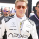 Брэд Питт за рулем гоночного авто на Гран-при Великобритании
